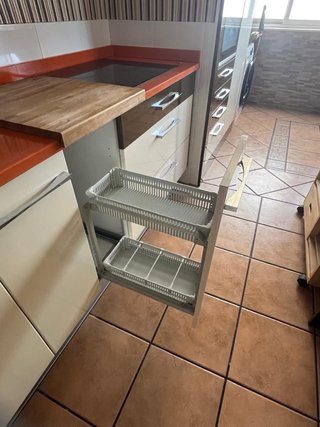 Cocina completa modular, encimera silestone