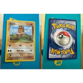 Carta Pokémon Diglett 47/102 Base Set NM