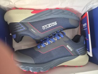 Zapatillas Sparco S-PARK Azul/Rojo NUEVAS