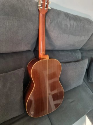 Guitarra flamenca amplificada