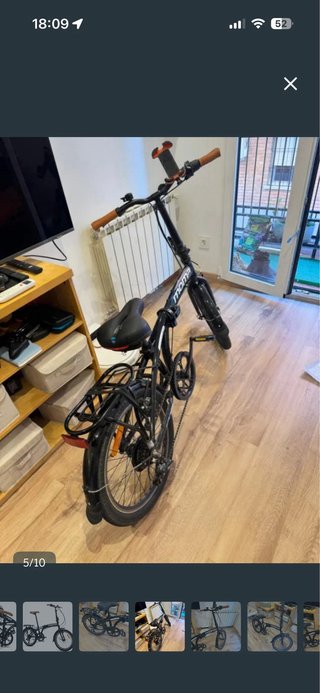Bicicleta Moma Ligth Plegable