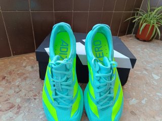Adidas Adizero Adios 9 Verde/Azul Eléctrico