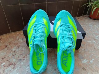 Adidas Adizero Adios 9 Verde/Azul Eléctrico