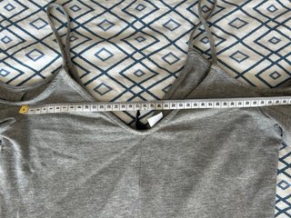 Vestido H&M Gris Talla M