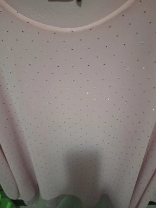 Maglia donna rosa con brillantini tg unica