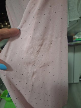 Maglia donna rosa con brillantini tg unica