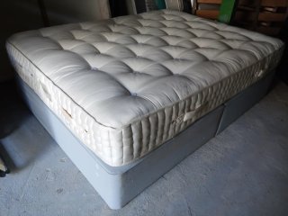Colchon + base tapiza ancha medida 150x190