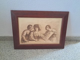 Cuadro 3 mujeres 56x41cm