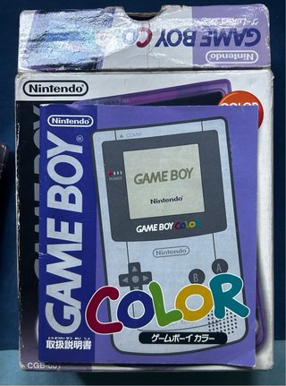 Nintendo Game Boy Color Morado + Caja + Juego