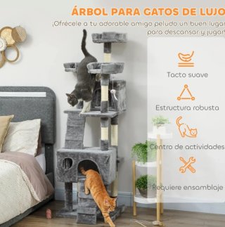 Árbol Rascador Gatos 153cm