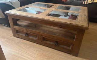 Mueble de salón madera mexicana