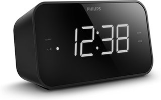 Philips radio despertador doble alarma pantalla