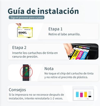 Cartuchos tinta compatibles Epson alto rendimiento