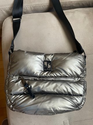 Bolso bandolera Pepe Moll dorado/negro