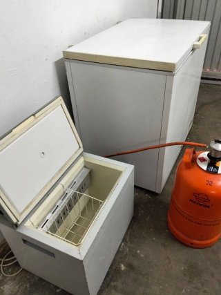 Nevera de gas butano