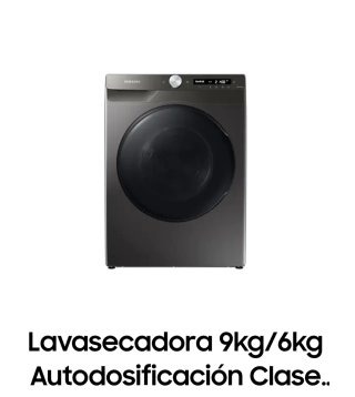 Lavasecadora Samsung 9kg/6kg Autodosificación,