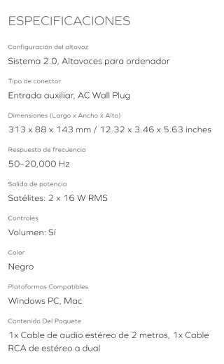 Altavoces Creative GigaWorks T40 Series II