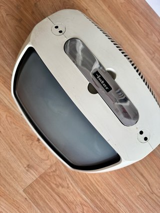 TV Inter Portátil Años 70 Beige