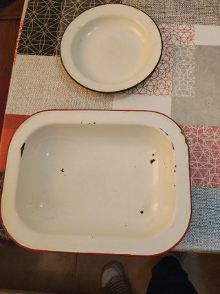 3 Platos y fuente ( a elegir una de las fotos )
