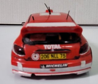 Scalextric Peugeot 206 WRC Gronholm
