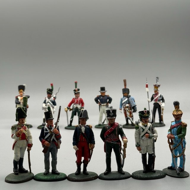 24 Soldaditos Plomo Guerras Napoleónicas