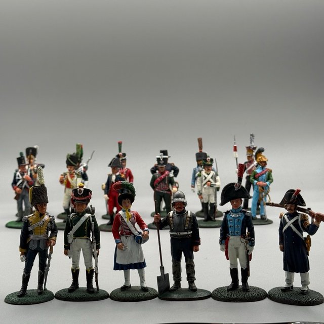 24 Soldaditos Plomo Guerras Napoleónicas