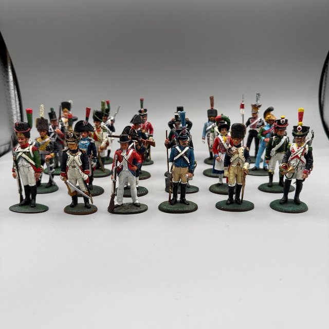 24 Soldaditos Plomo Guerras Napoleónicas