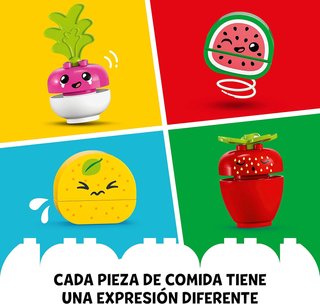 LEGO Duplo juego educativo frutas verduras