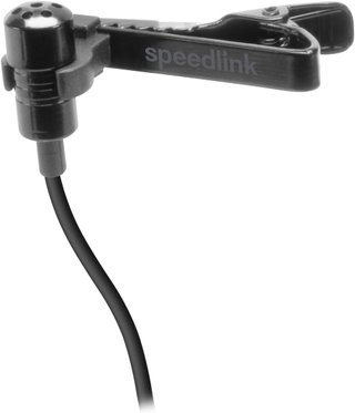 Speedlink micrófono lavalier clip cancelación