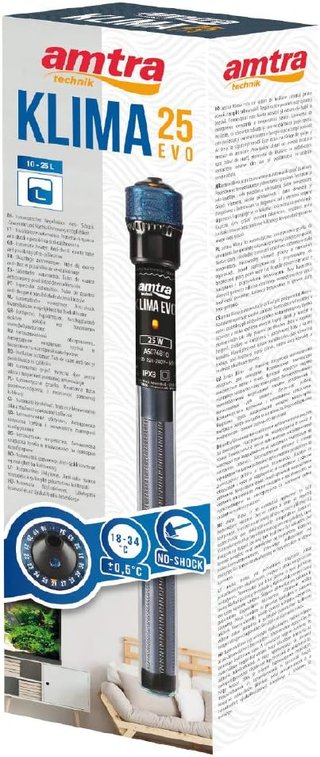 Amtra calentador automático acuario cuarzo