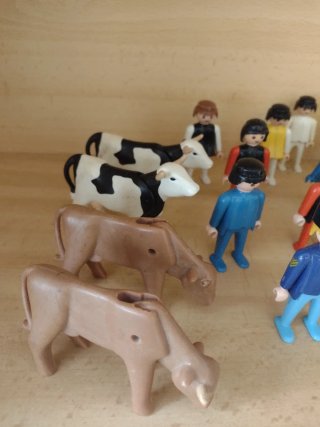 Lote Playmobil antiguo