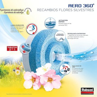 Ricambio antiumidità Rubson con aroma floreale