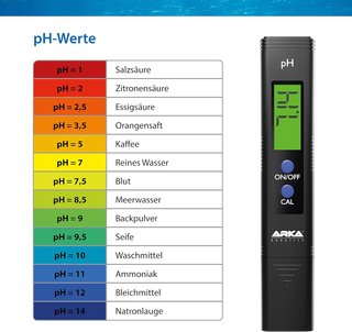 ARKA medidor pH TDS EC temperatura agua