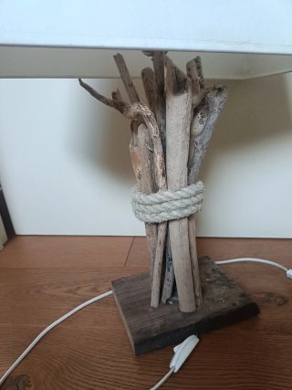 Lámpara de mesa vintage
