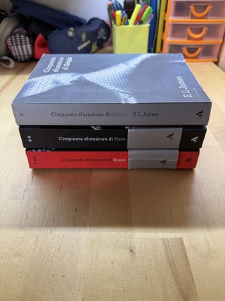 Saga Completa 3 Libri Cinquanta Sfumature