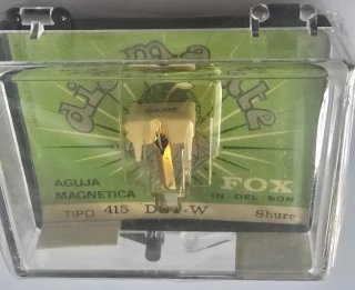 Cápsula Shure M75-6S Tocadiscos+33€ aguja Fox 415