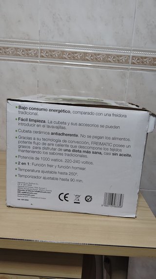 Freidora de Aire sin Aceite (Urge)