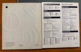 Manuales Macintosh Performa y ClarisWorks