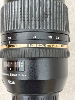 Objetivo Tamron SP 24-70mm f/2.8 Di VC USD