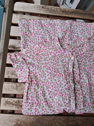 Vestido niña estampado floral