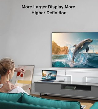 Cable USB C a HDMI 4K para MacBook iPhone