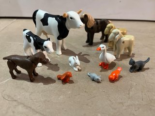 Lote Playmobil anímales granja