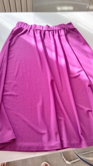Falda midi verano cinturón