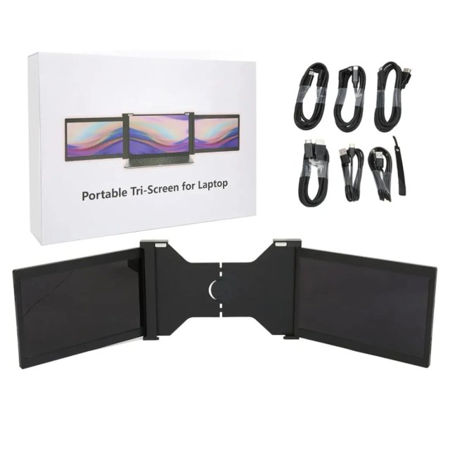 Monitor Portátil 3 Pantallas para Laptop