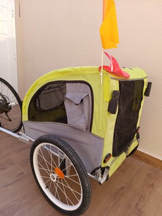 Remolque carro para bicicleta