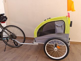 Remolque carro para bicicleta