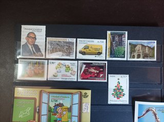 Año completo sellos Andorra 2013