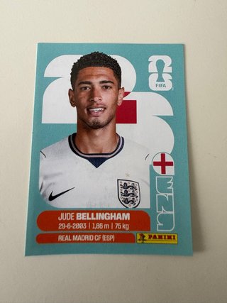 Cromos Mundial Qatar 2022 Jude Bellingham