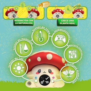 FungiPot maceta inteligente mascota digital