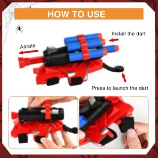 Guantes launcher para cosplay y niños
